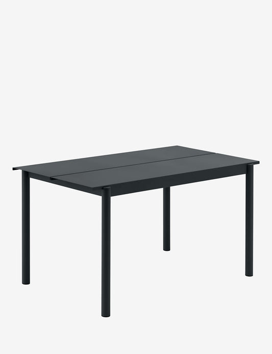 linear steel table 140