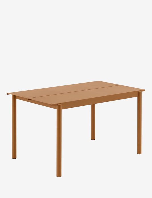 linear steel table 140