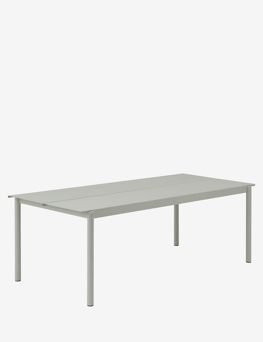 linear steel table 220