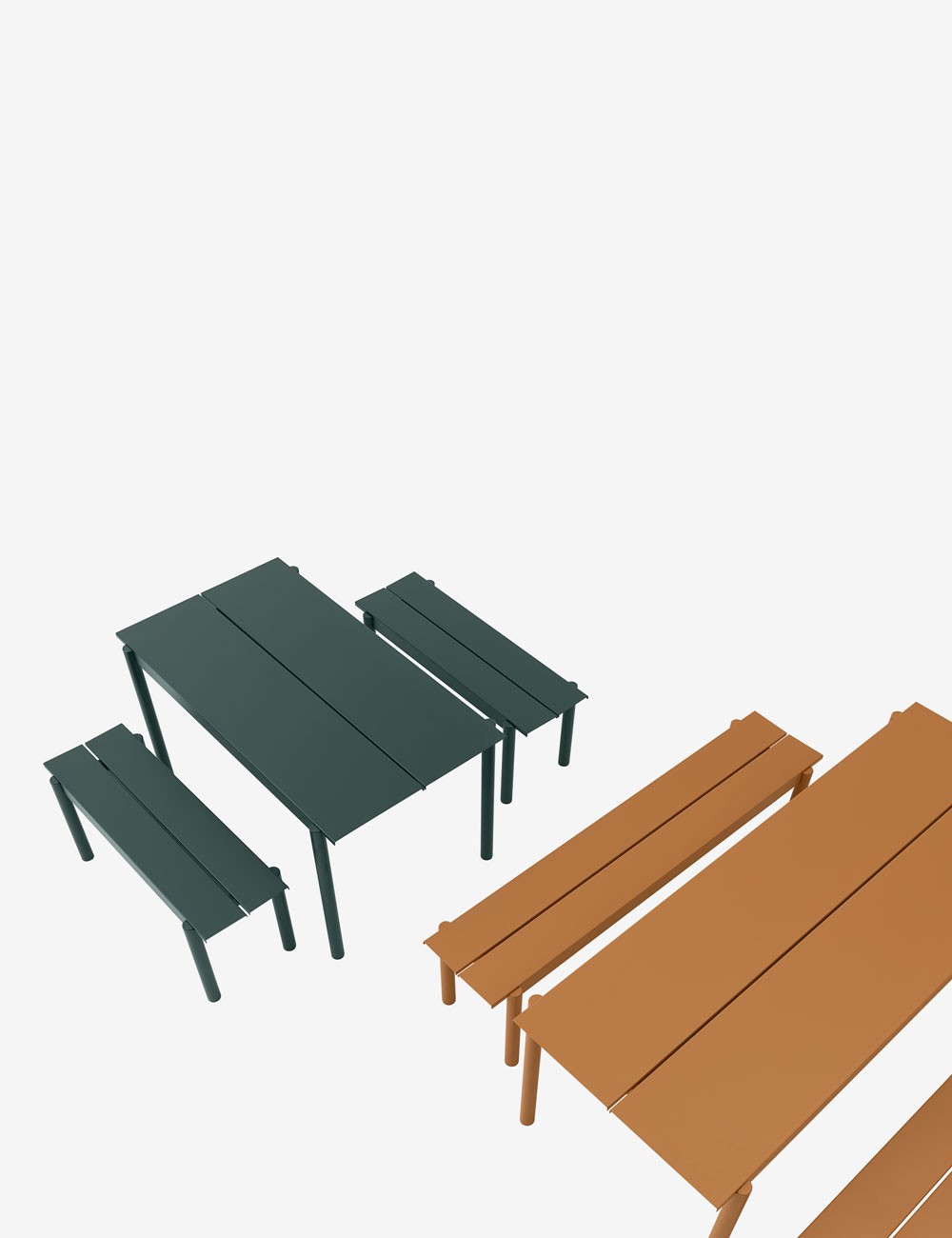 LINEAR STEEL BENCH 110