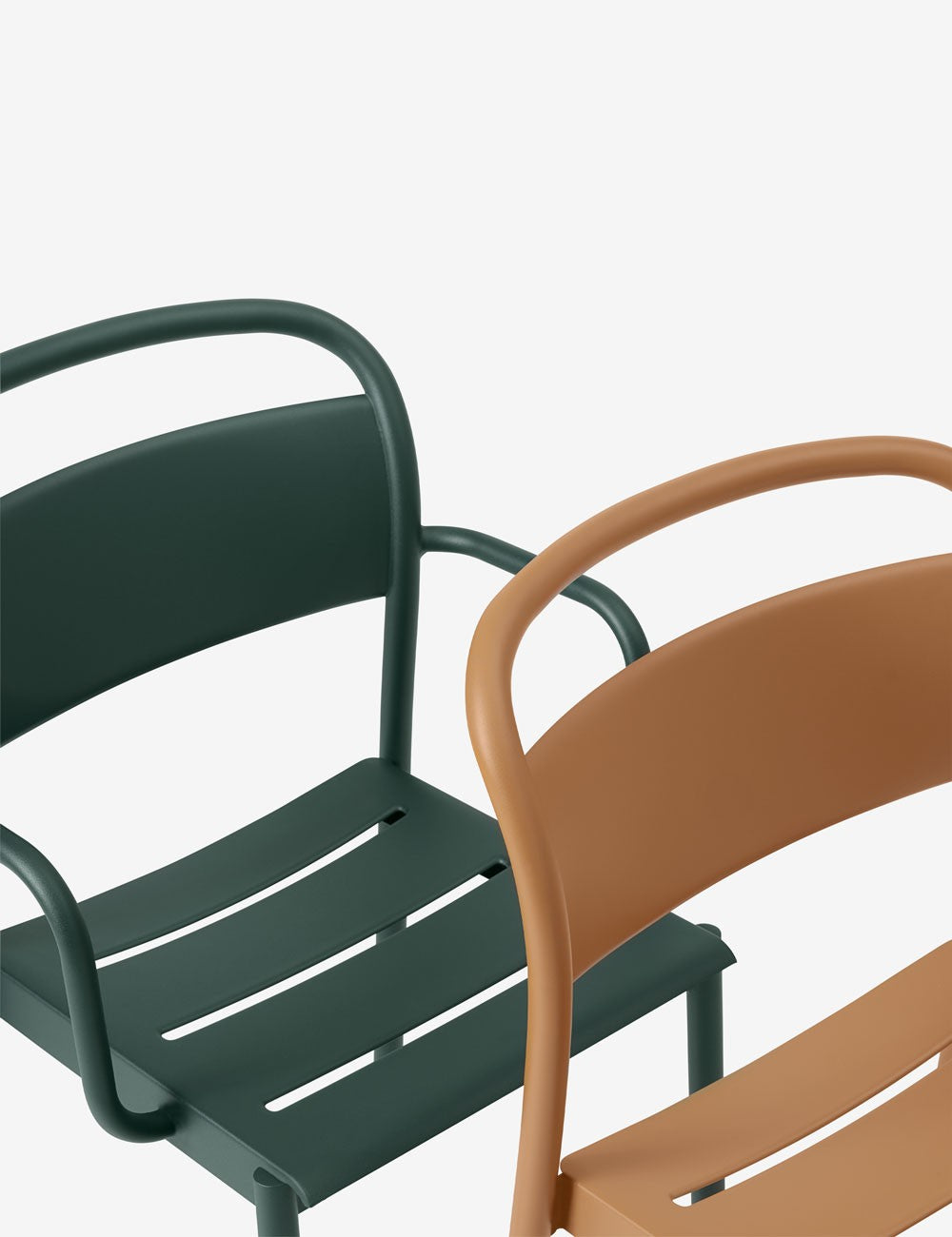 LINEAR STEEL ARMCHAIR