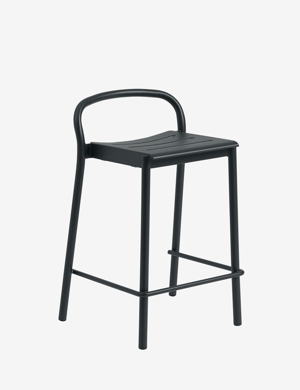 LINEAR STEEL COUNTER STOOL