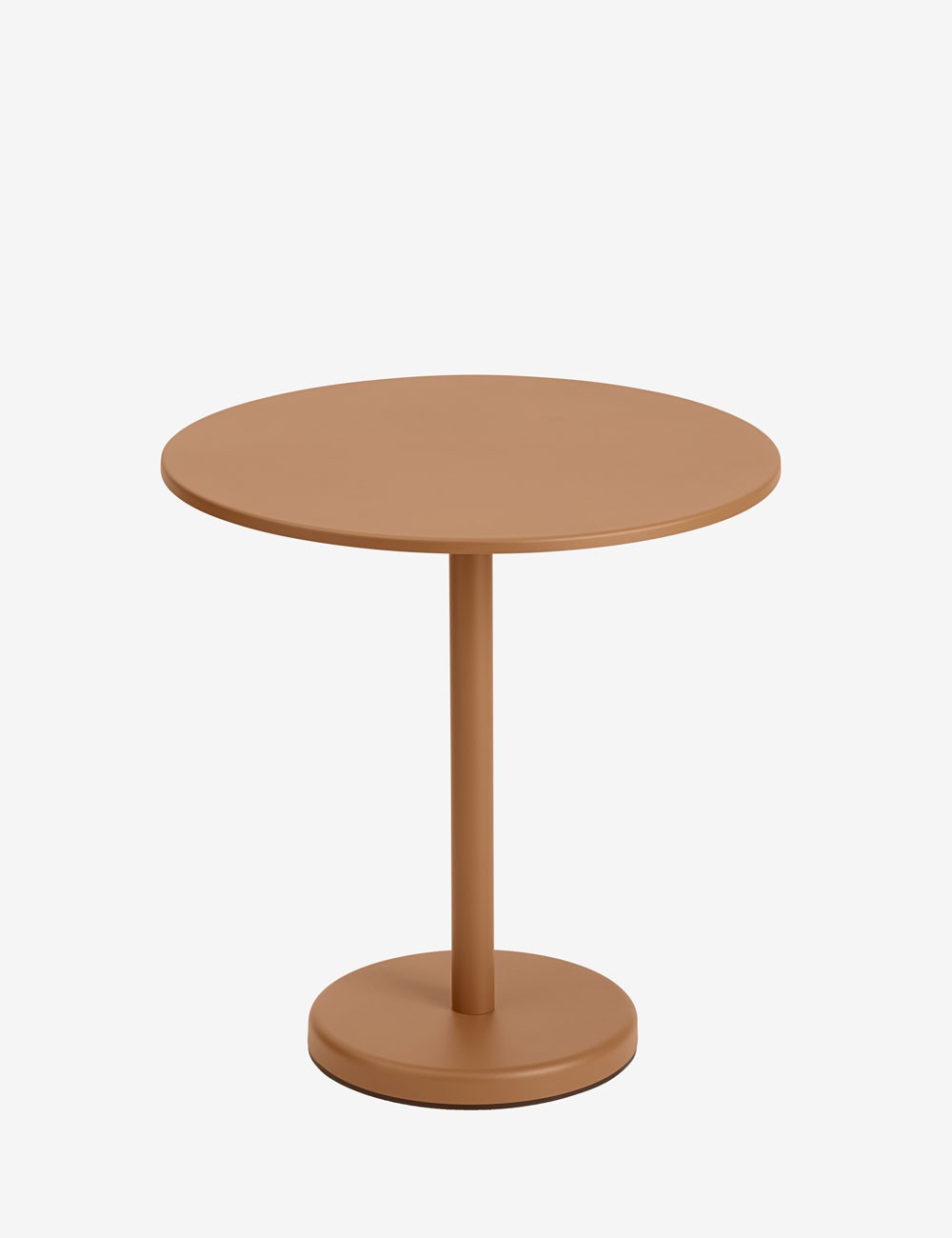 linear steel café table 73