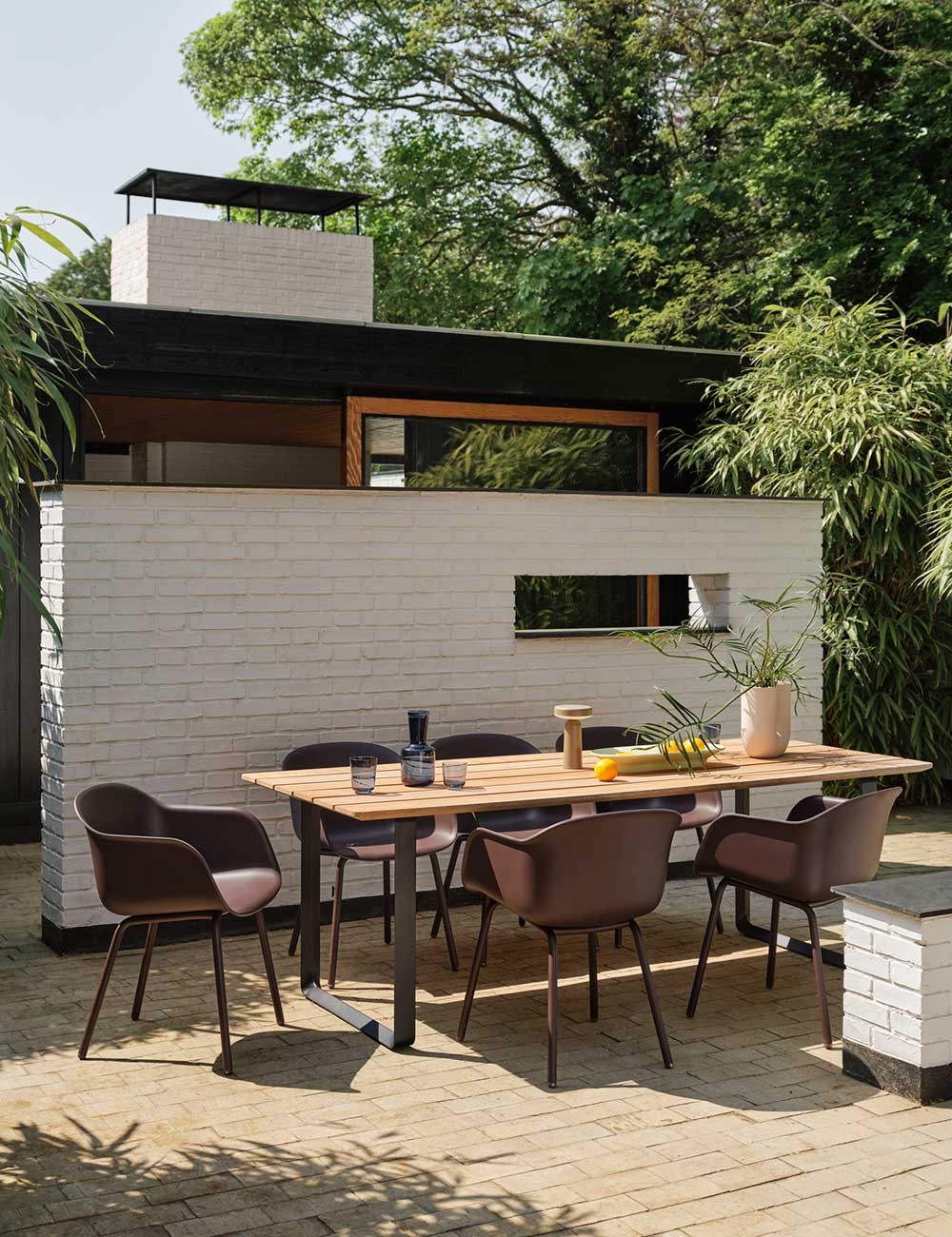 fiber outdoor armchair