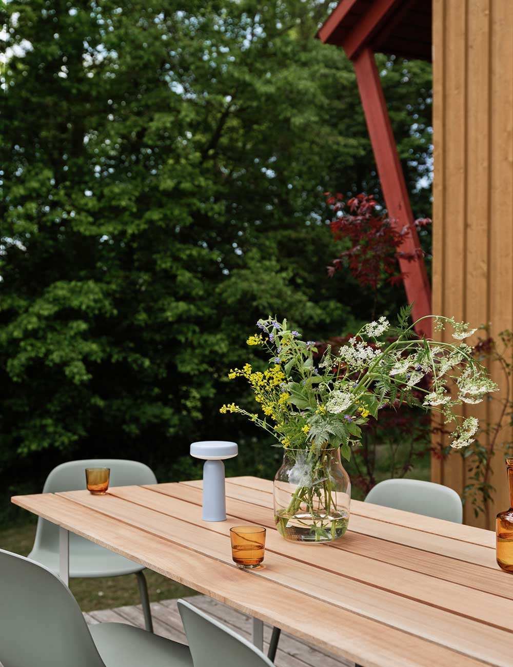 fiber outdoor side chair