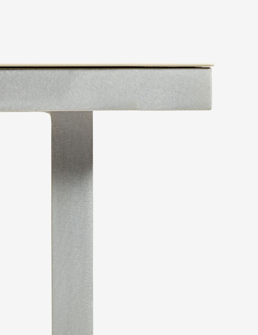 tavolo da pranzo in alluminio l