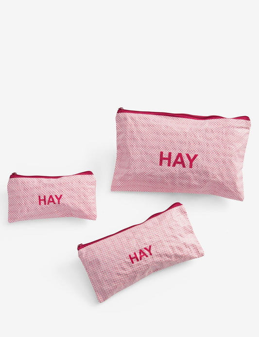 candy wash bag flat 3 set