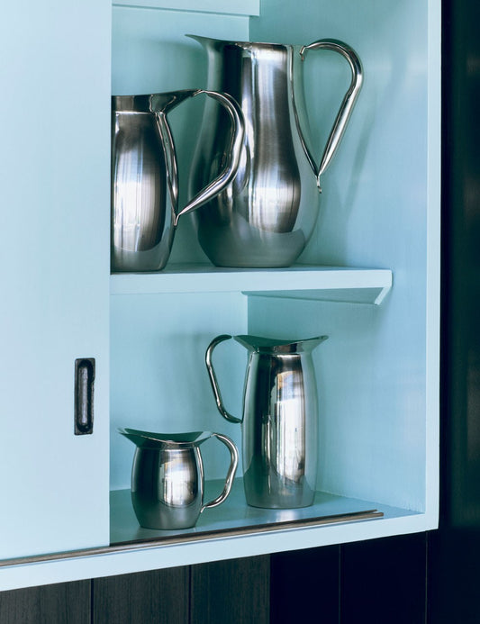 indian steel pitcher tall
