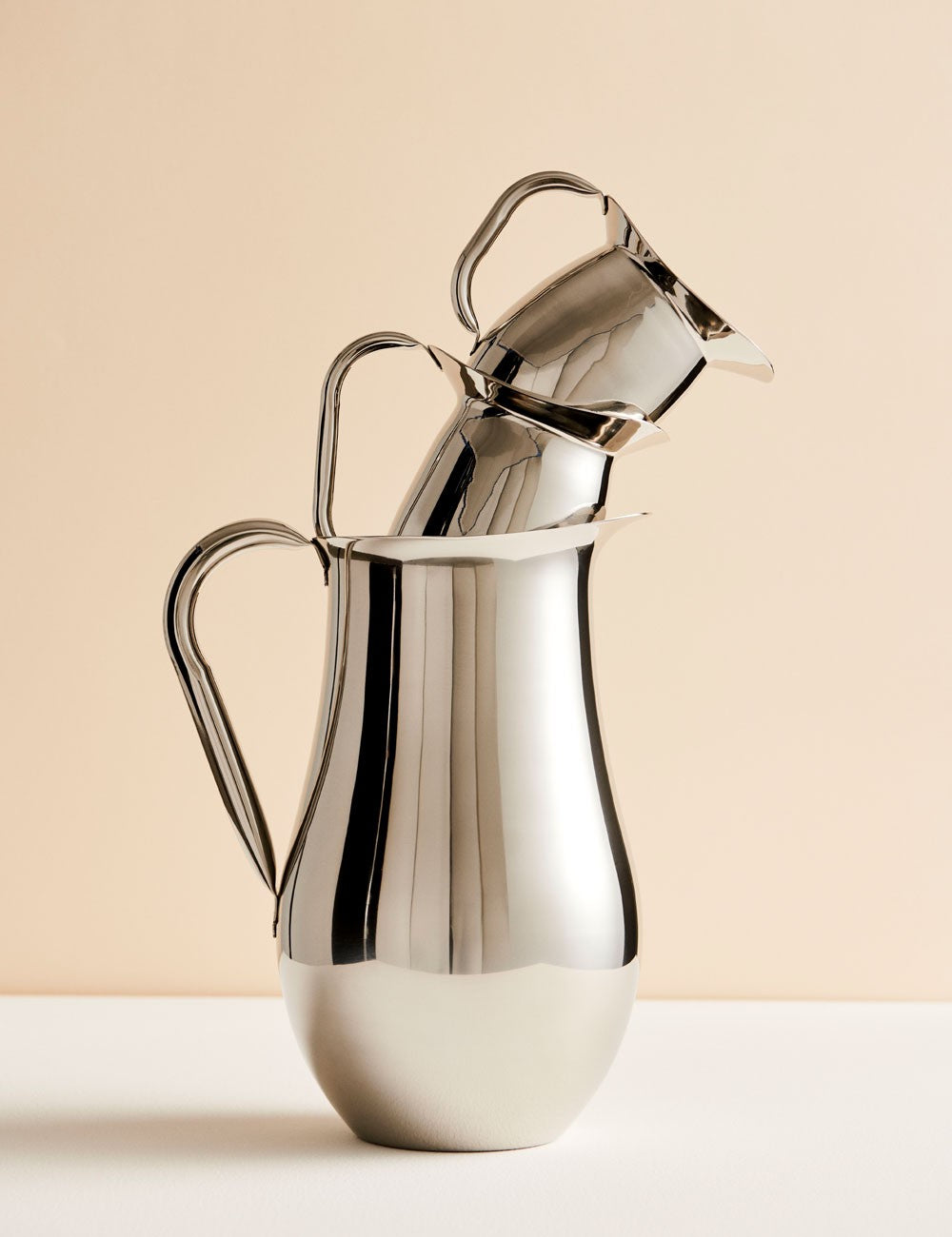 Pichet indien en acier très petit