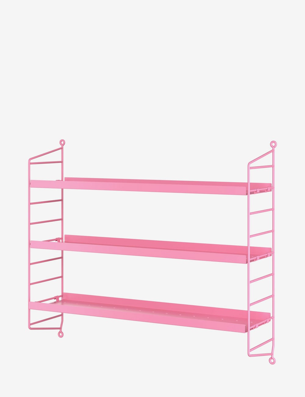 STRING POCKET METAL PINK