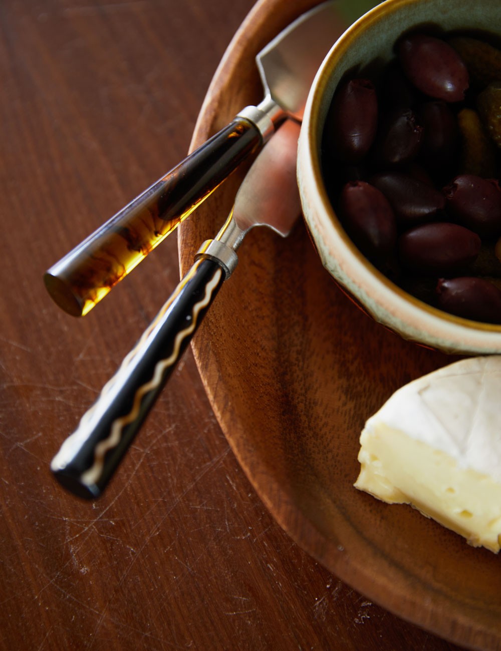 ensemble de 3 couteaux à fromage