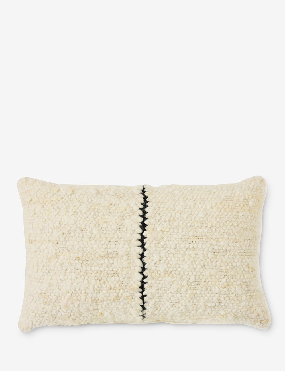 ALMOFADA NATURAL WOOL STRIPE