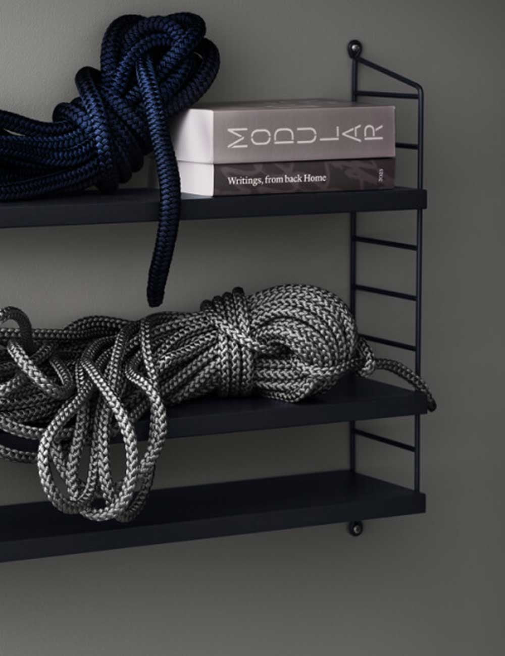 poche à cordon nybroblå