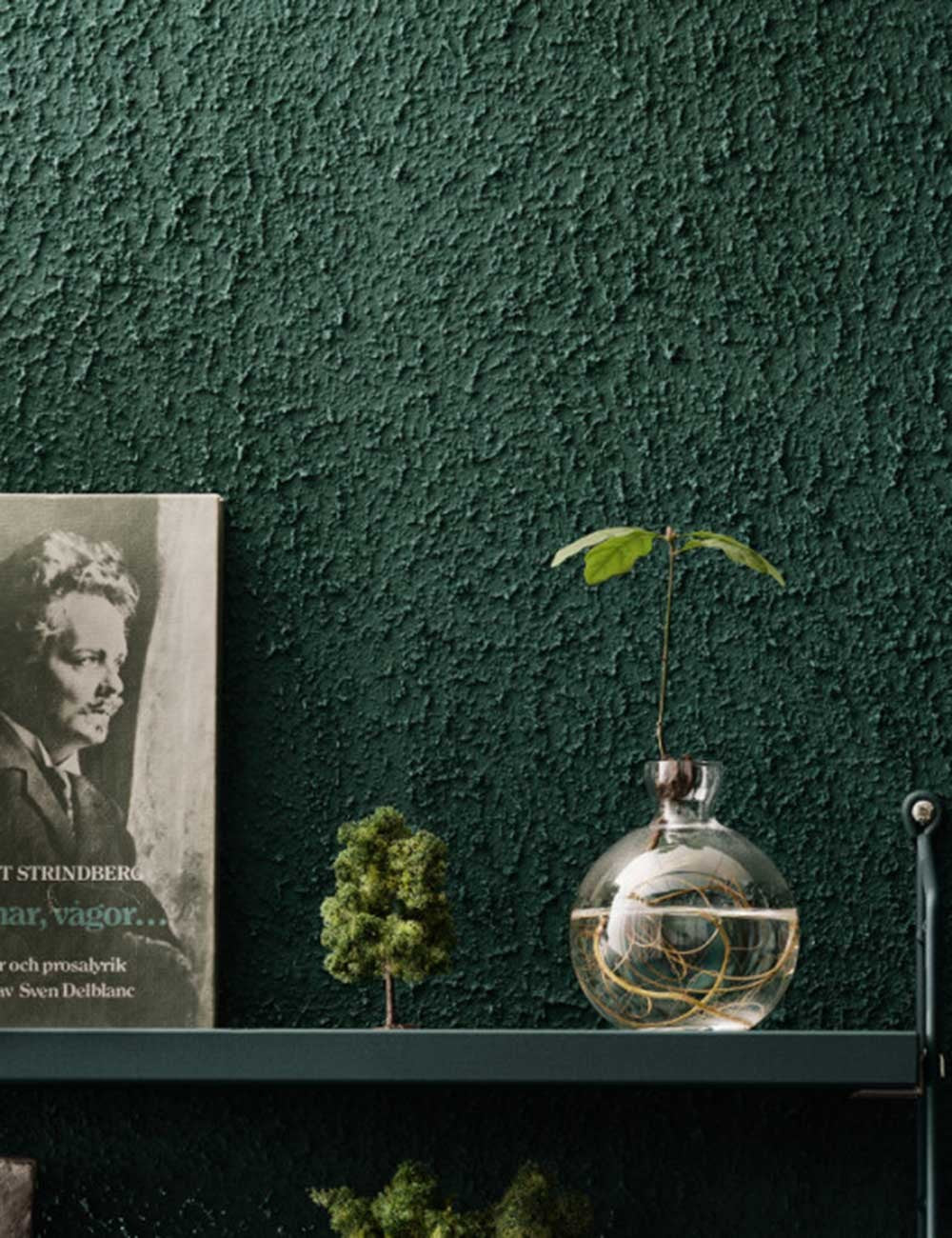 tasca con cordino tegnérgrön