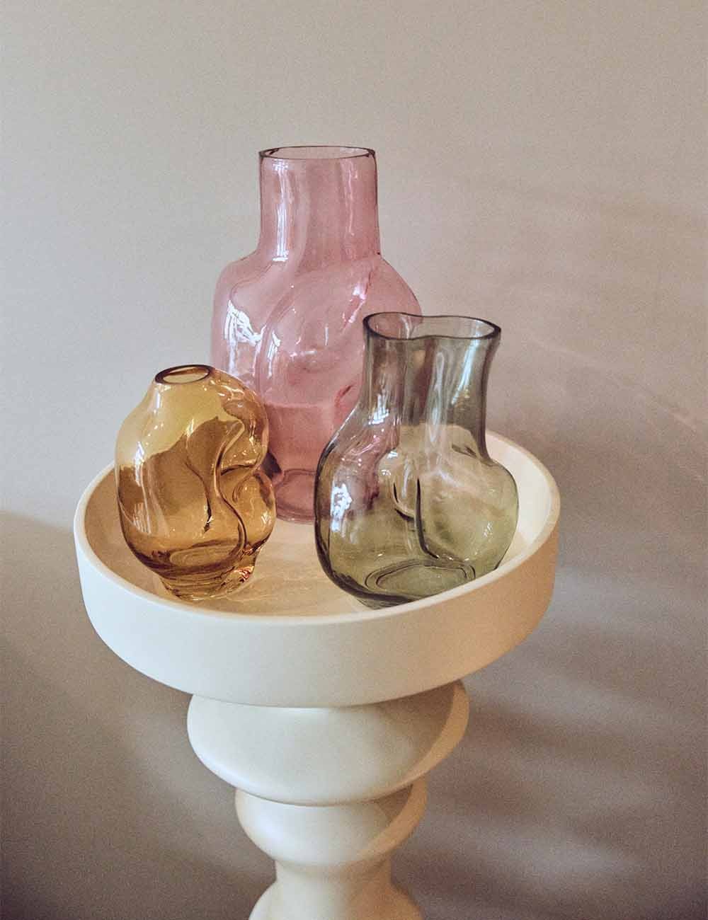 Vase Gleam glass M