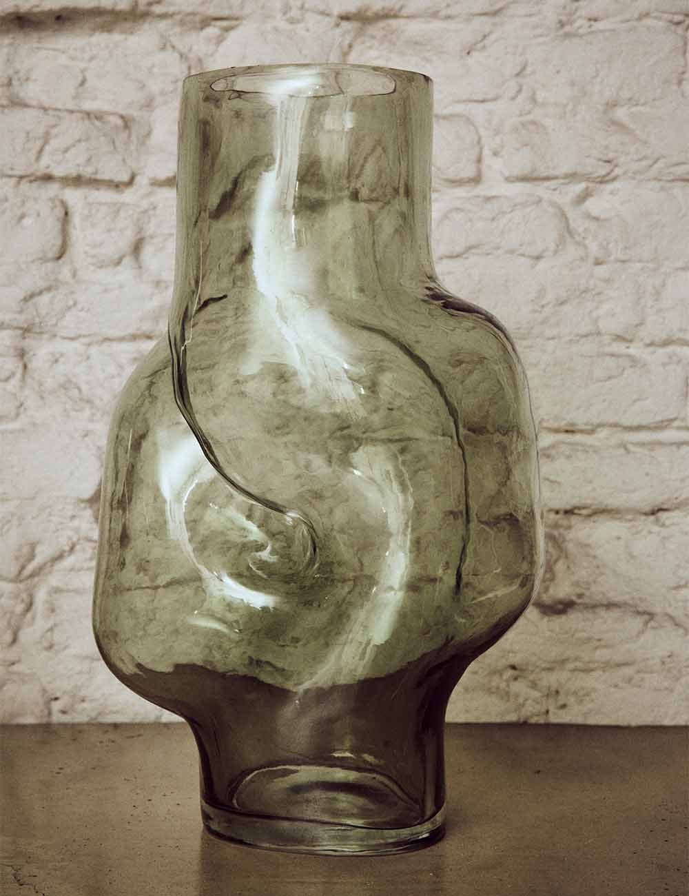 Vase Gleam glass L