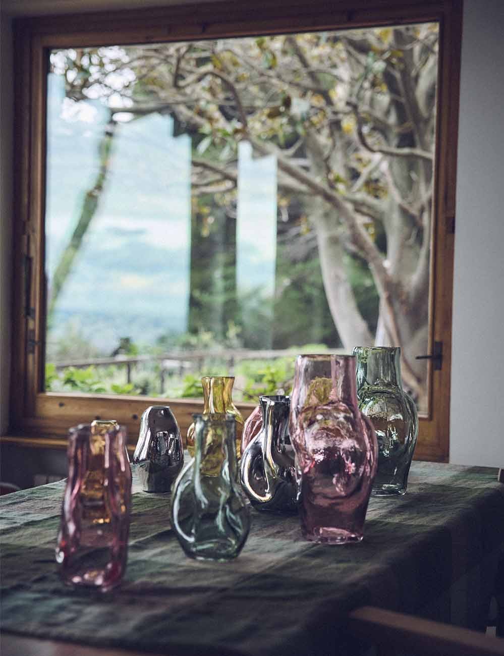 Vase Gleam glass L
