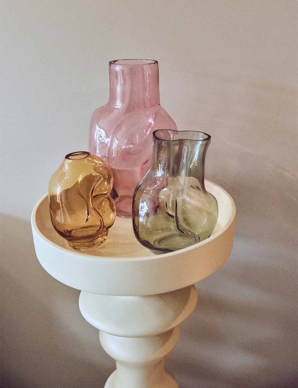 Vase Gleam glass L