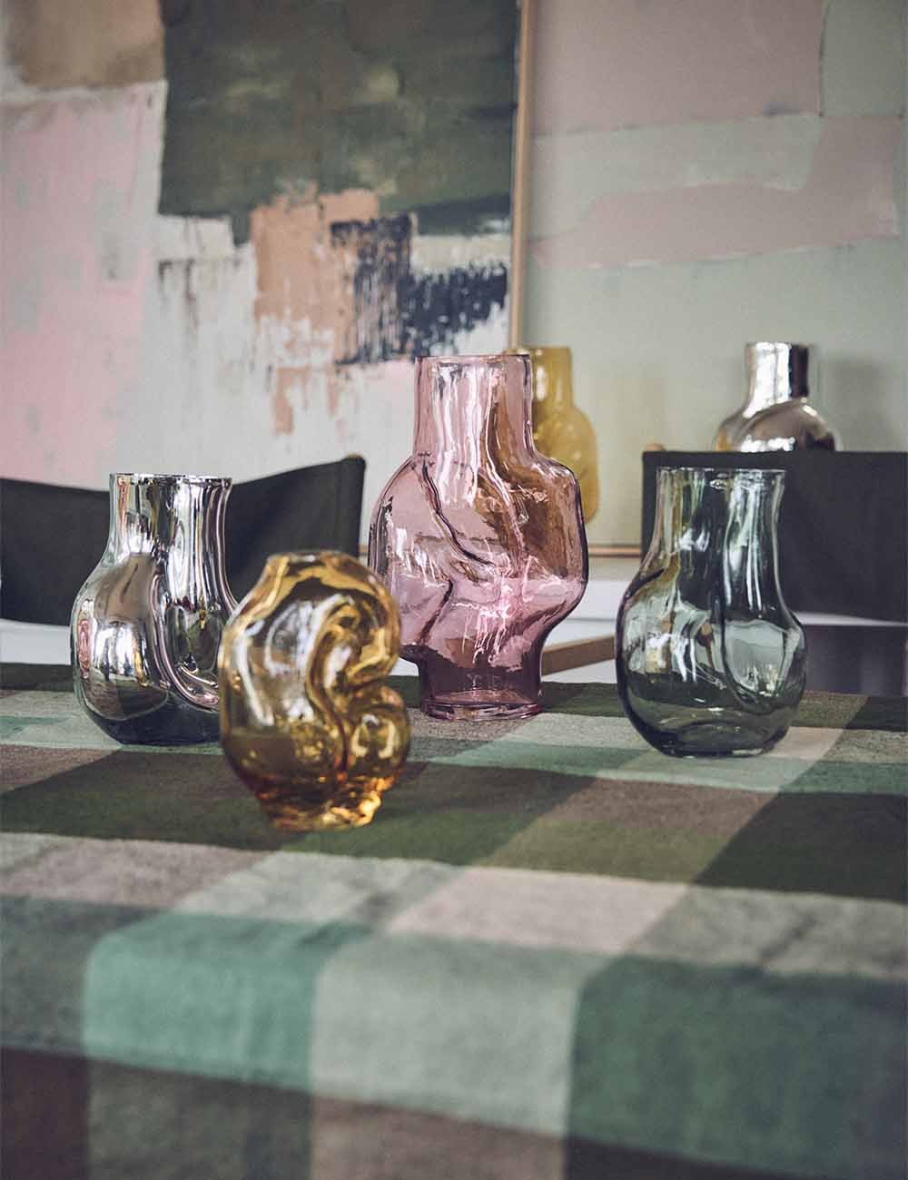 Vase Gleam glass L