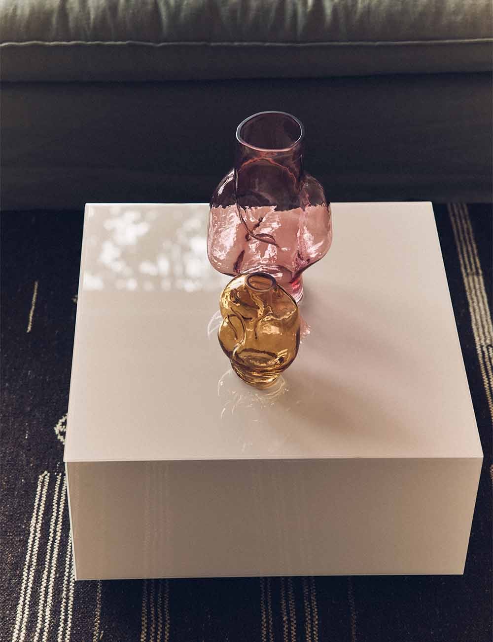 Vase Gleam glass L