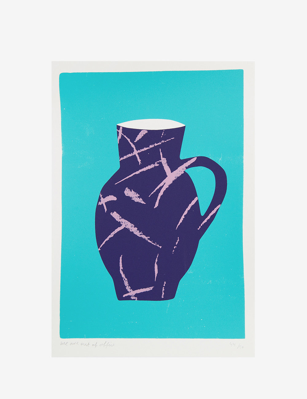 purple vase