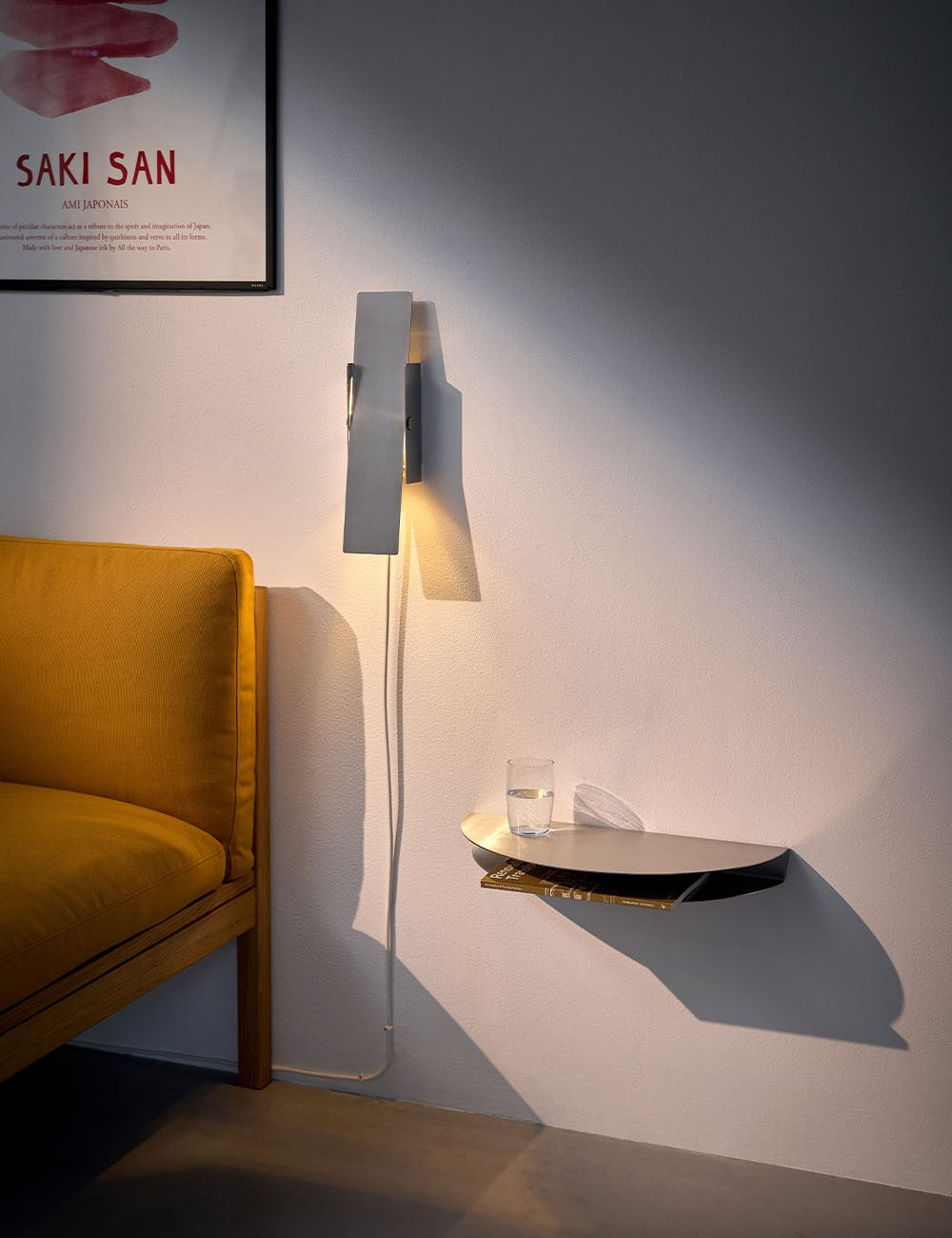 applique murale pivotante