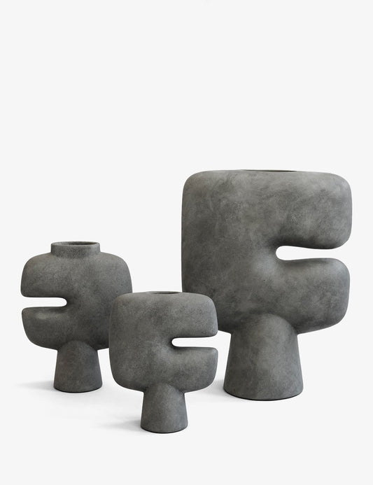 tribal vase medio
