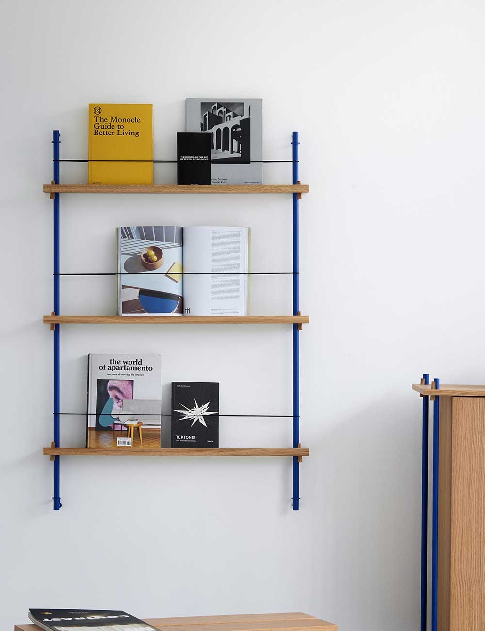 étagère à magazines partielle 85/7