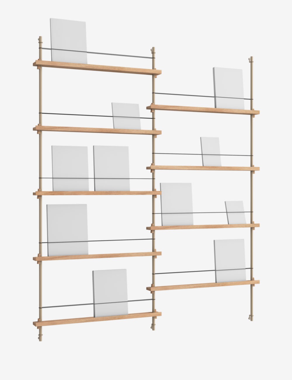 MAGAZINE SHELVING MS.180.2