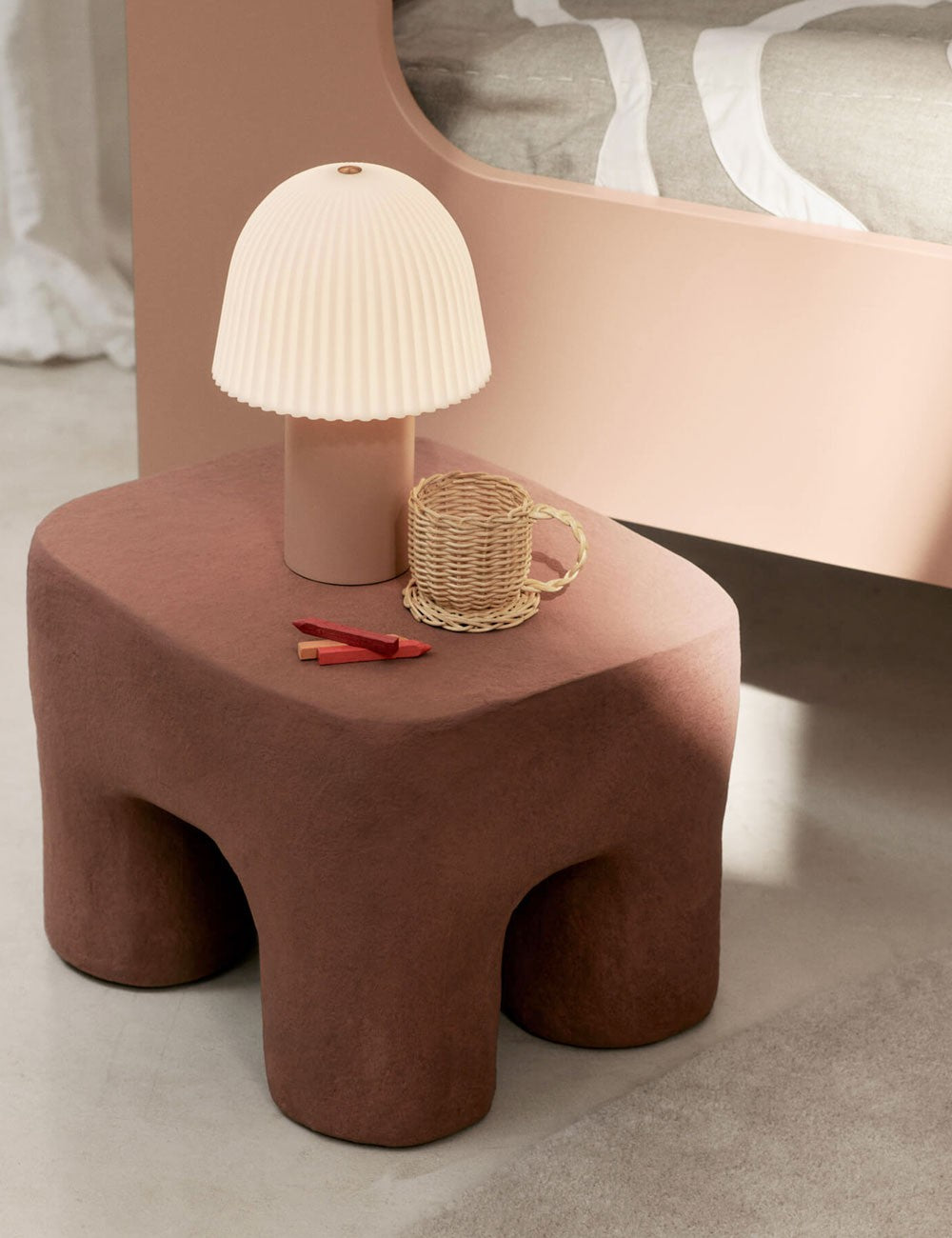 lampe portative à volants