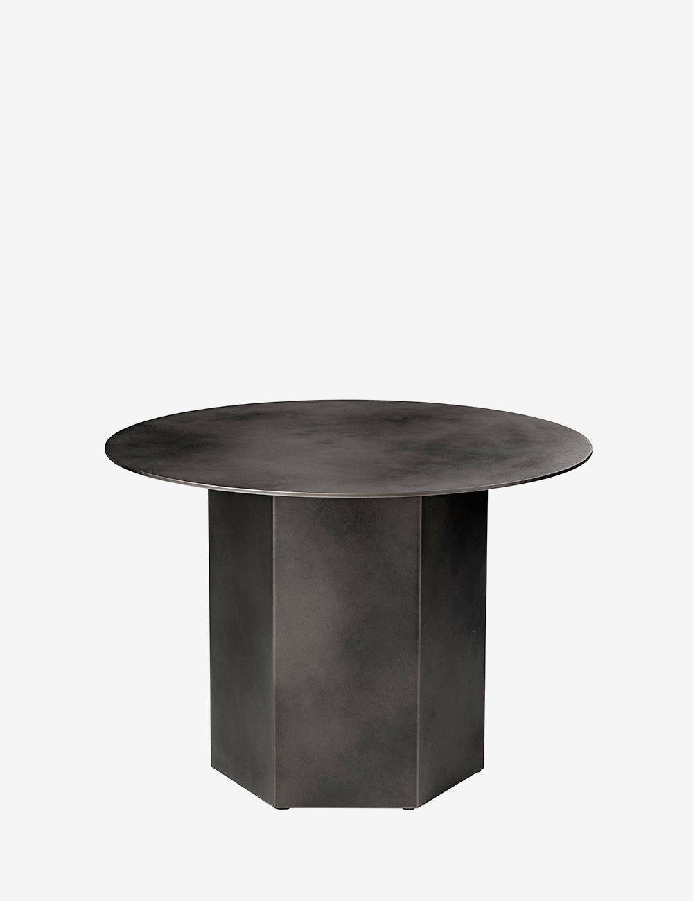 tavolino epico in acciaio ø60