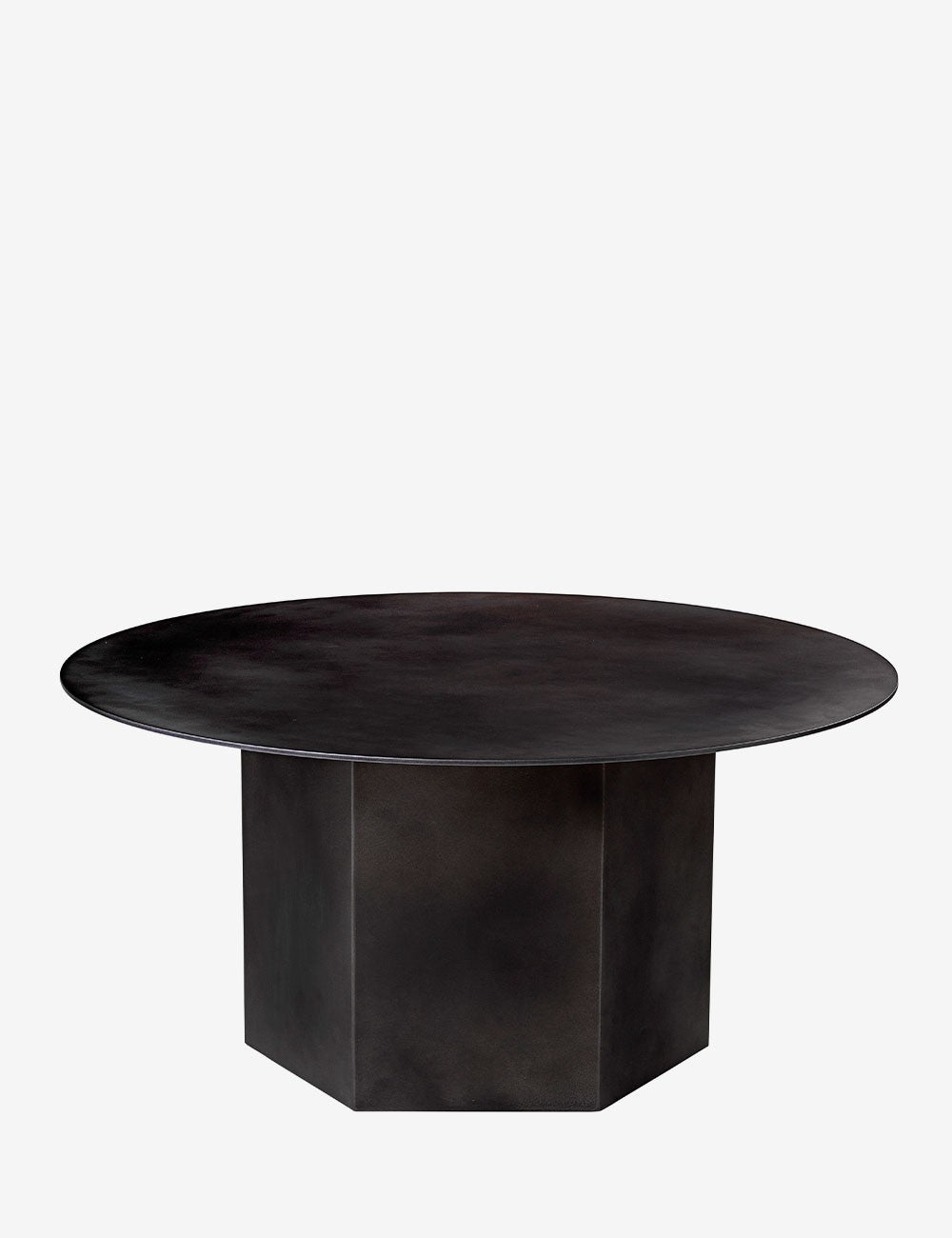 tavolino epico in acciaio ø80