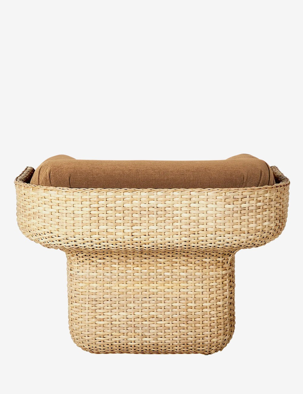 chaise longue en panier