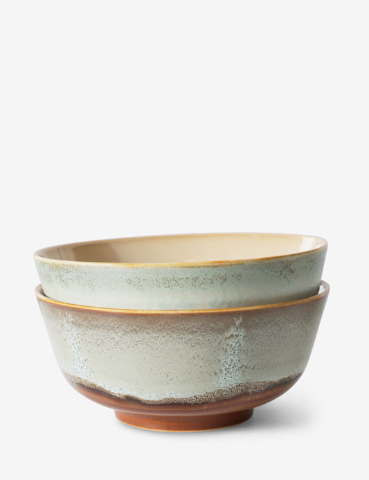 TIGELA RAMEN 70s CERAMICS 2 SET