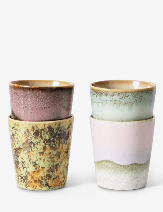 COPO CAFÉ 70s CERAMICS 4 SET