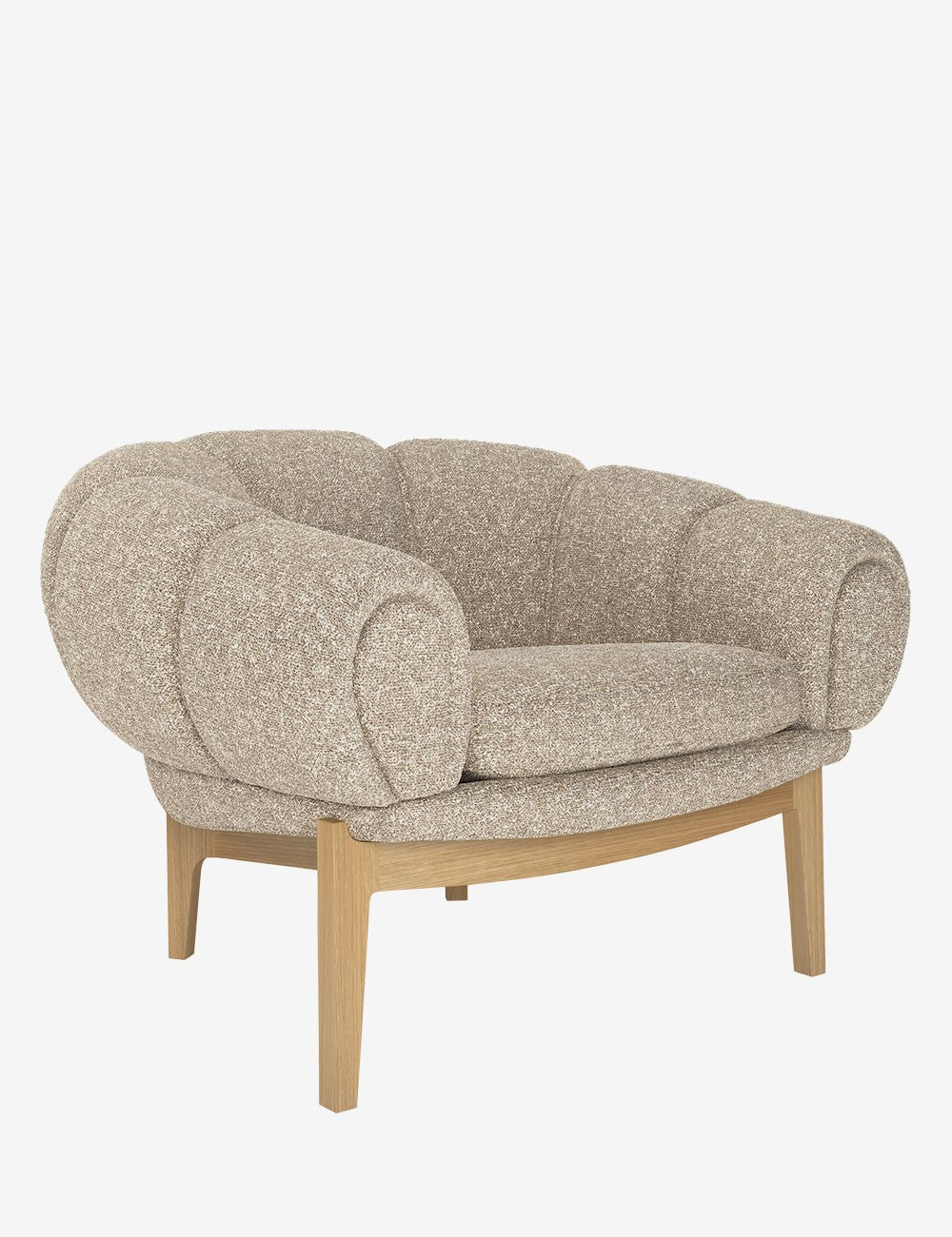croissant lounge chair