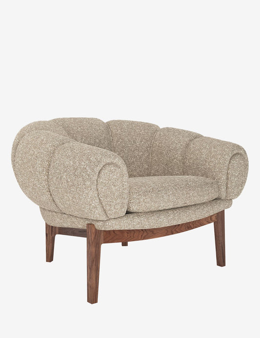 croissant lounge chair
