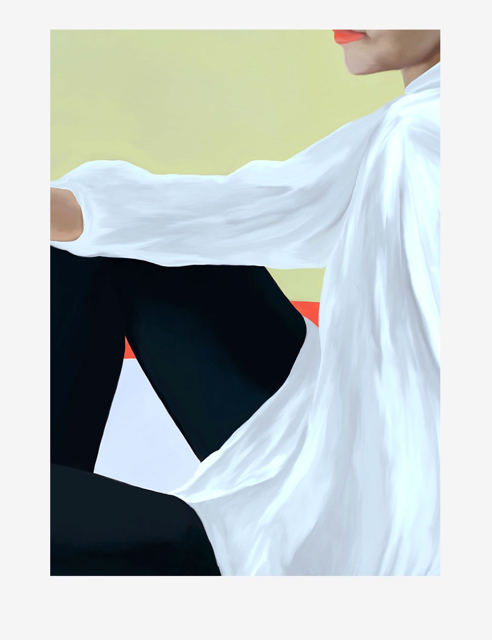 white shirt