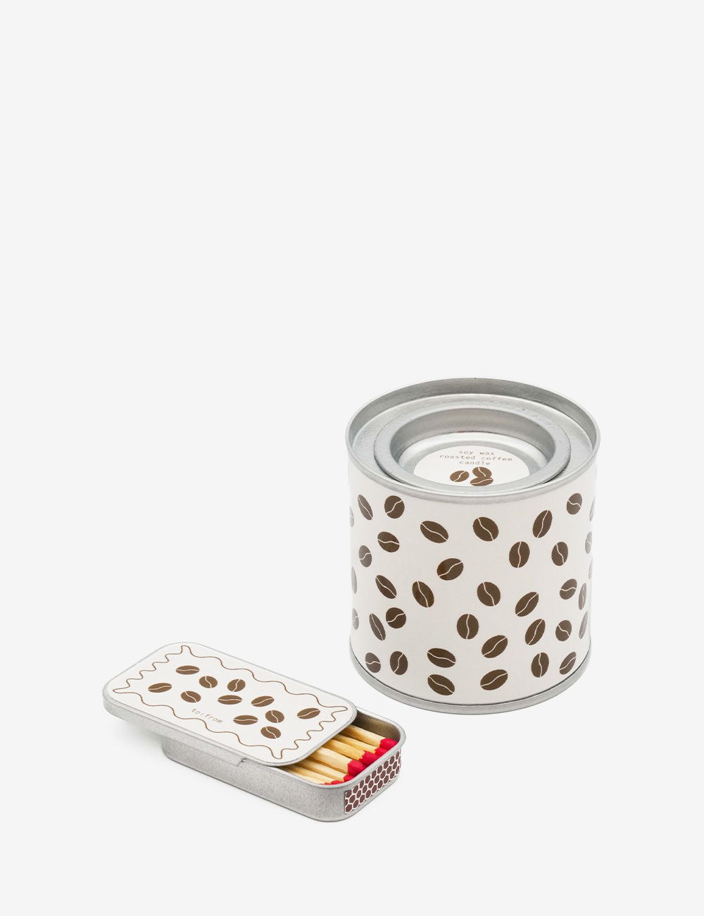 caja de cerillas coffee