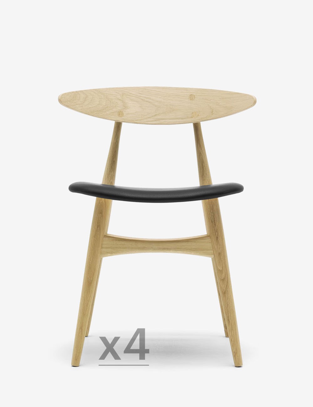 set di 4 sedie ch33p