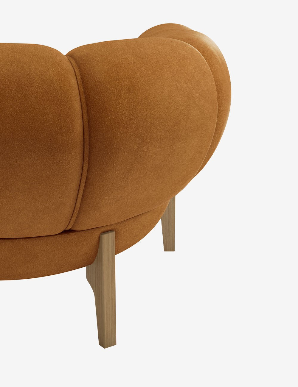 canapé croissant 3 places