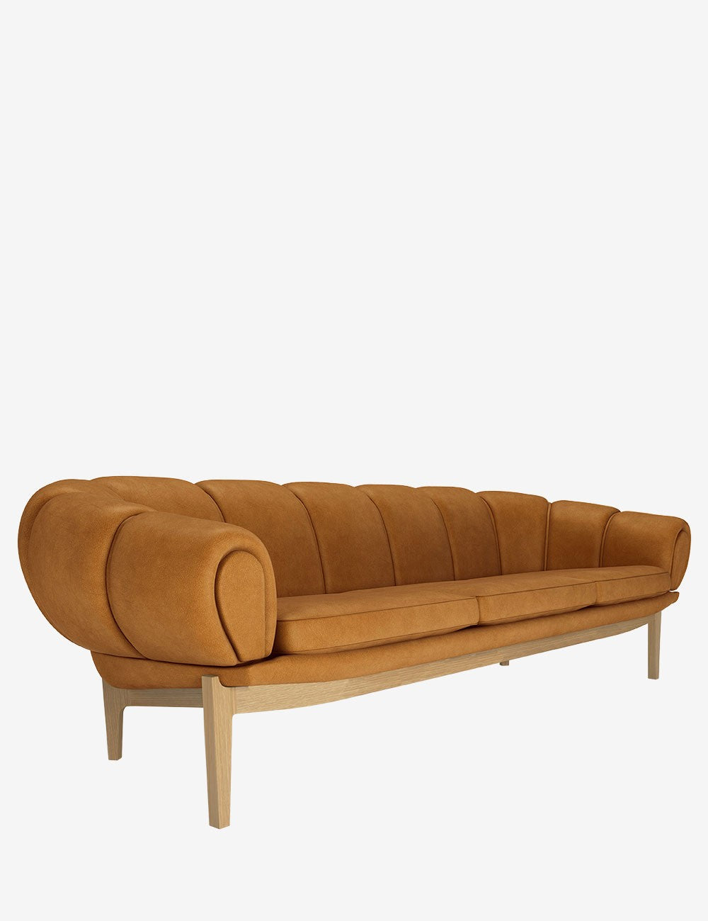 canapé croissant 3 places