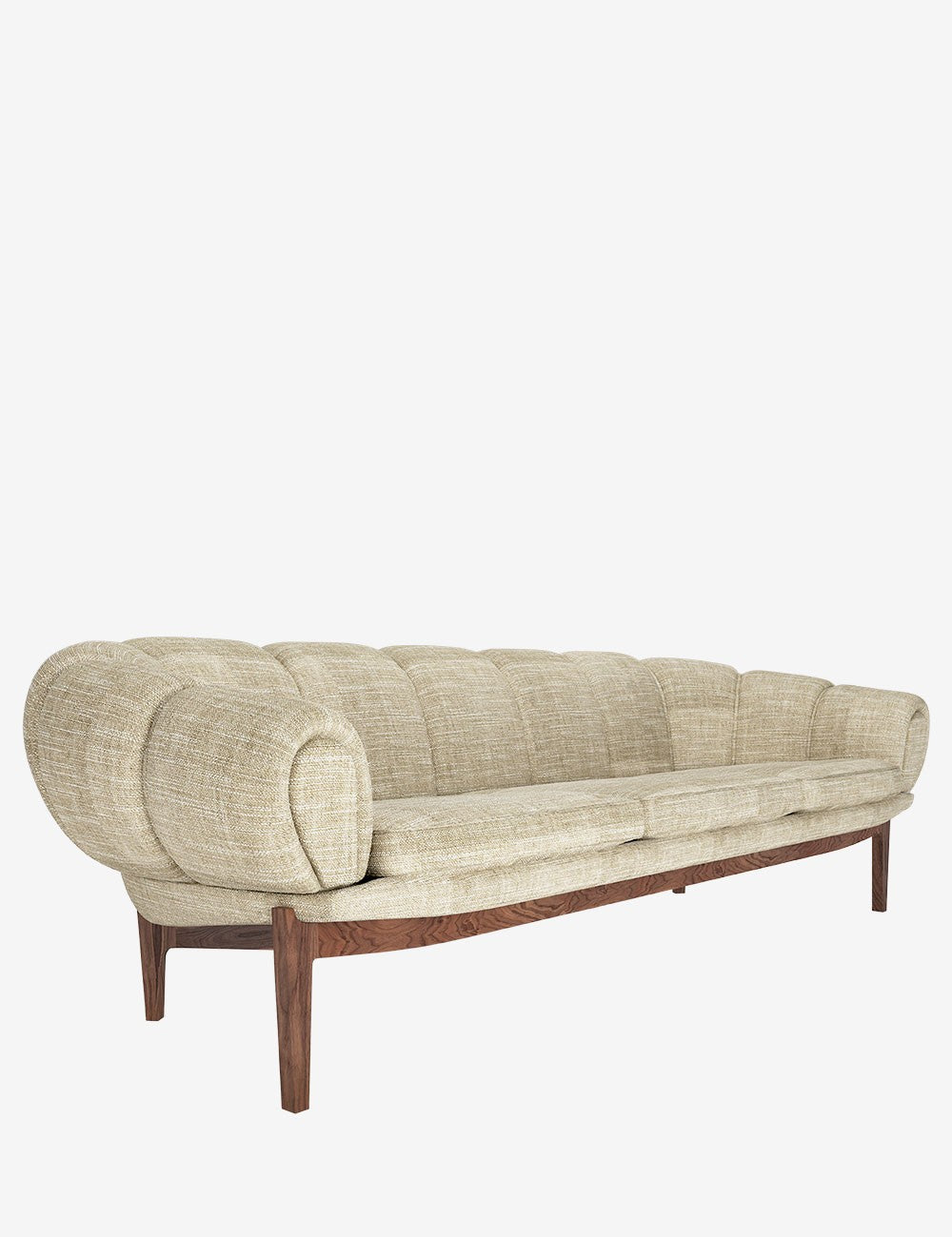 canapé croissant 3 places