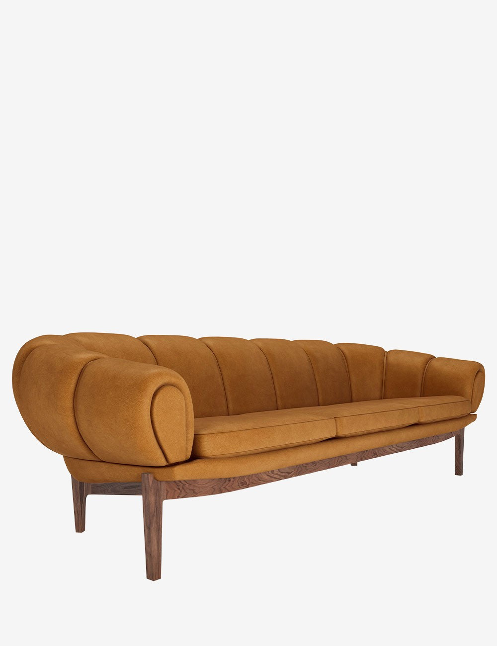 canapé croissant 3 places