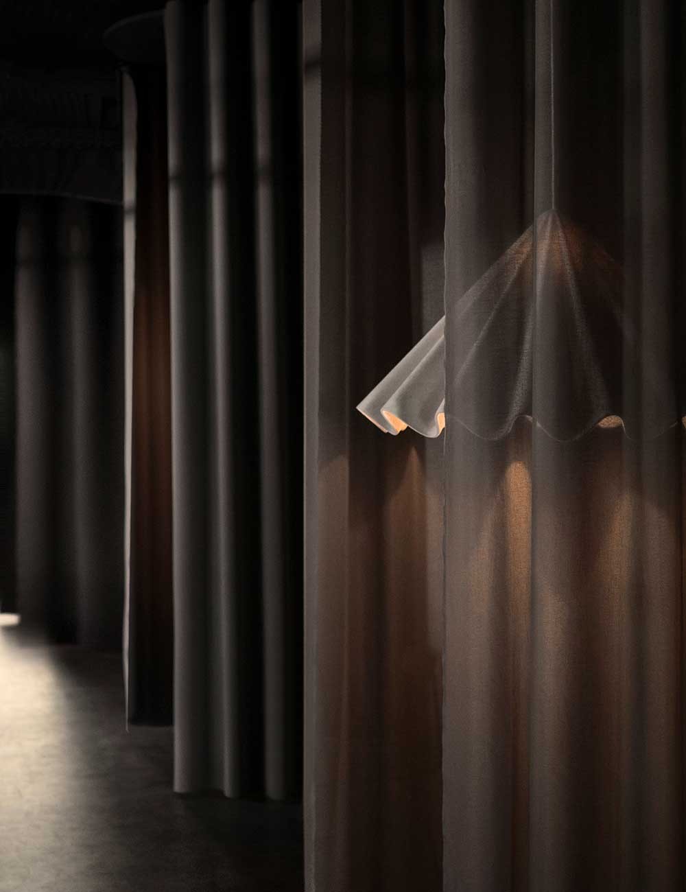 dancing pendant lamp large