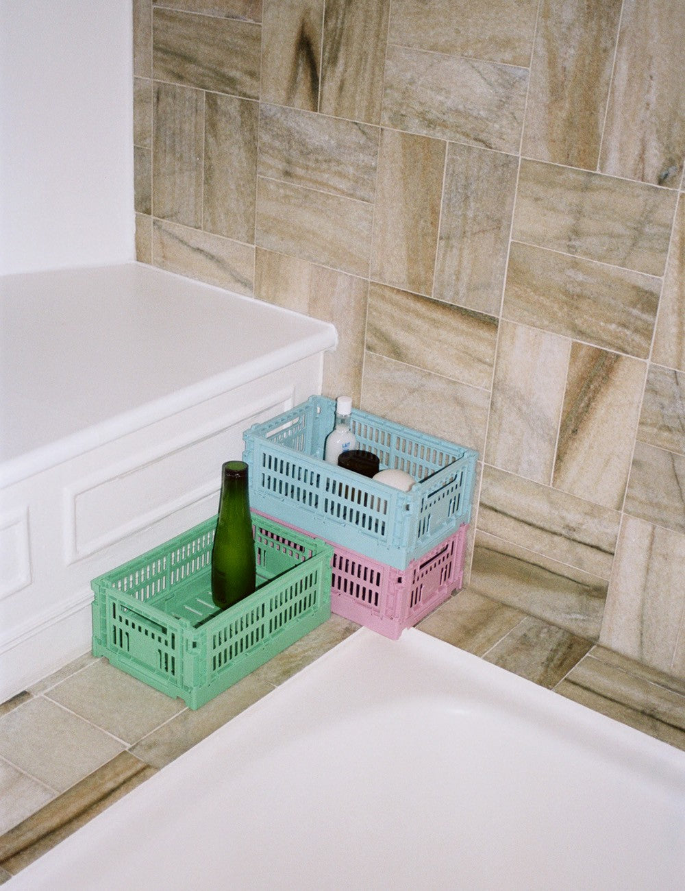 hay colour crate small