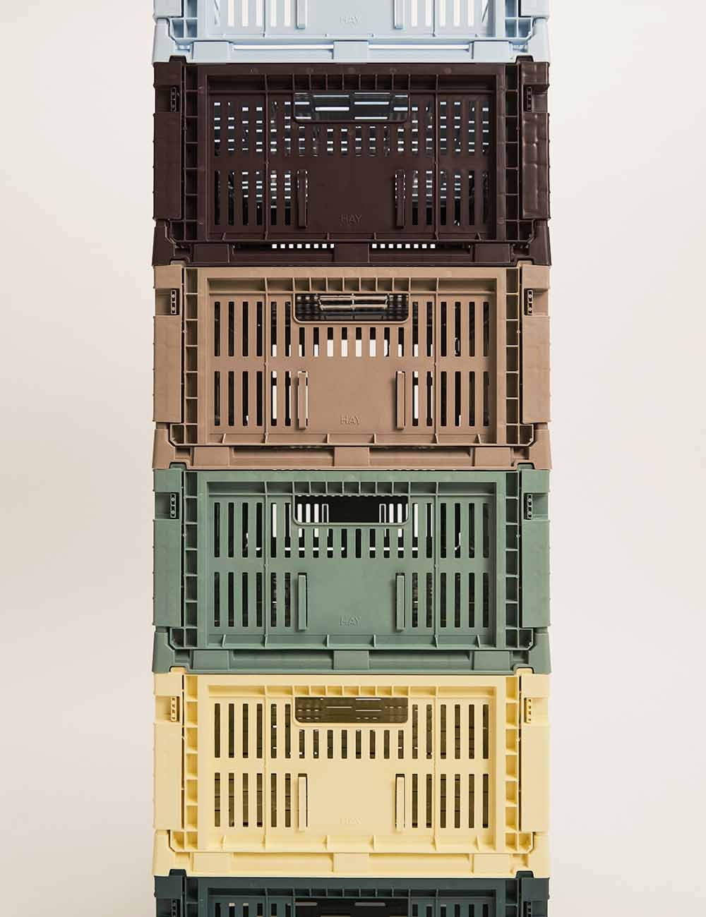 hay colour crate small