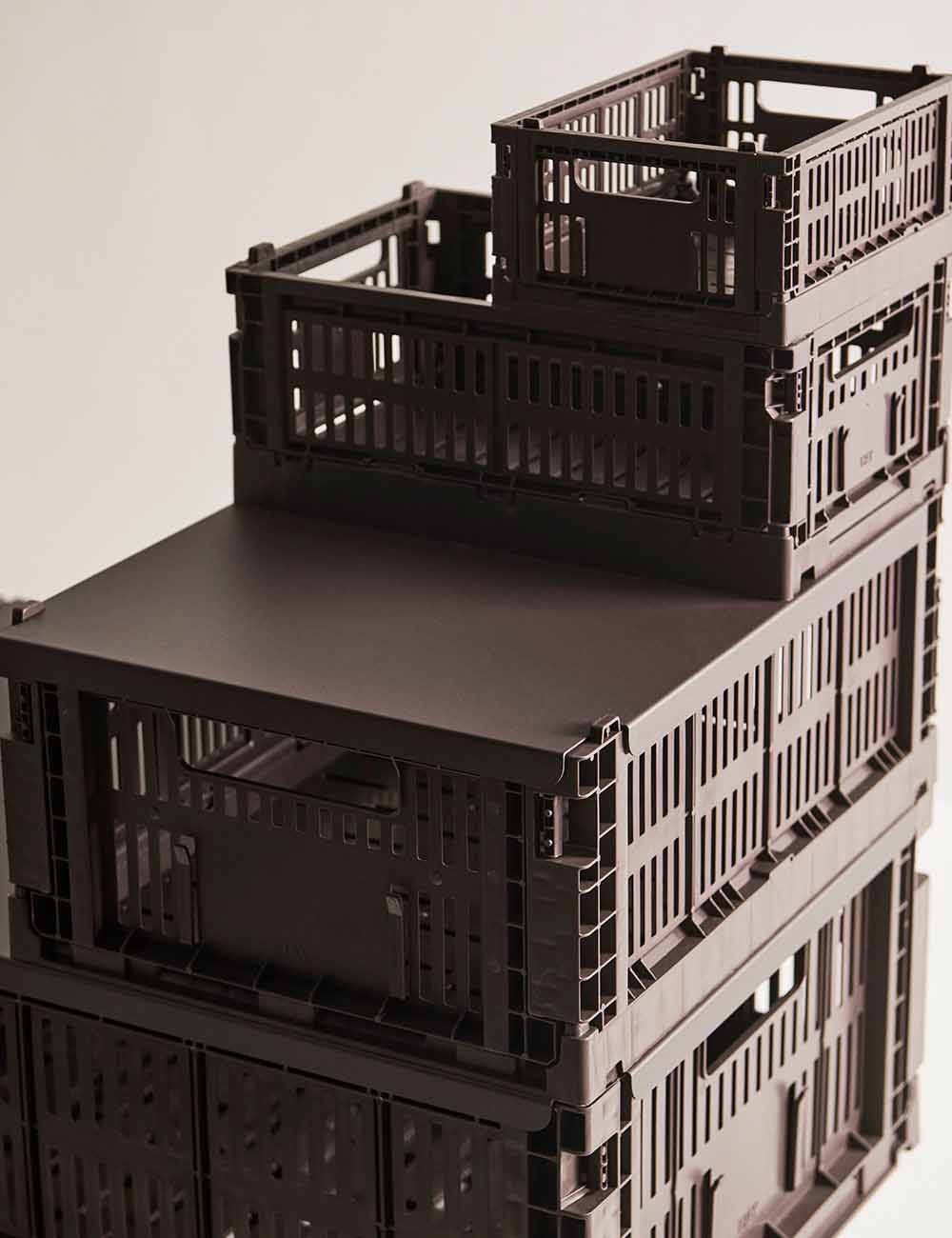 hay colour crate small