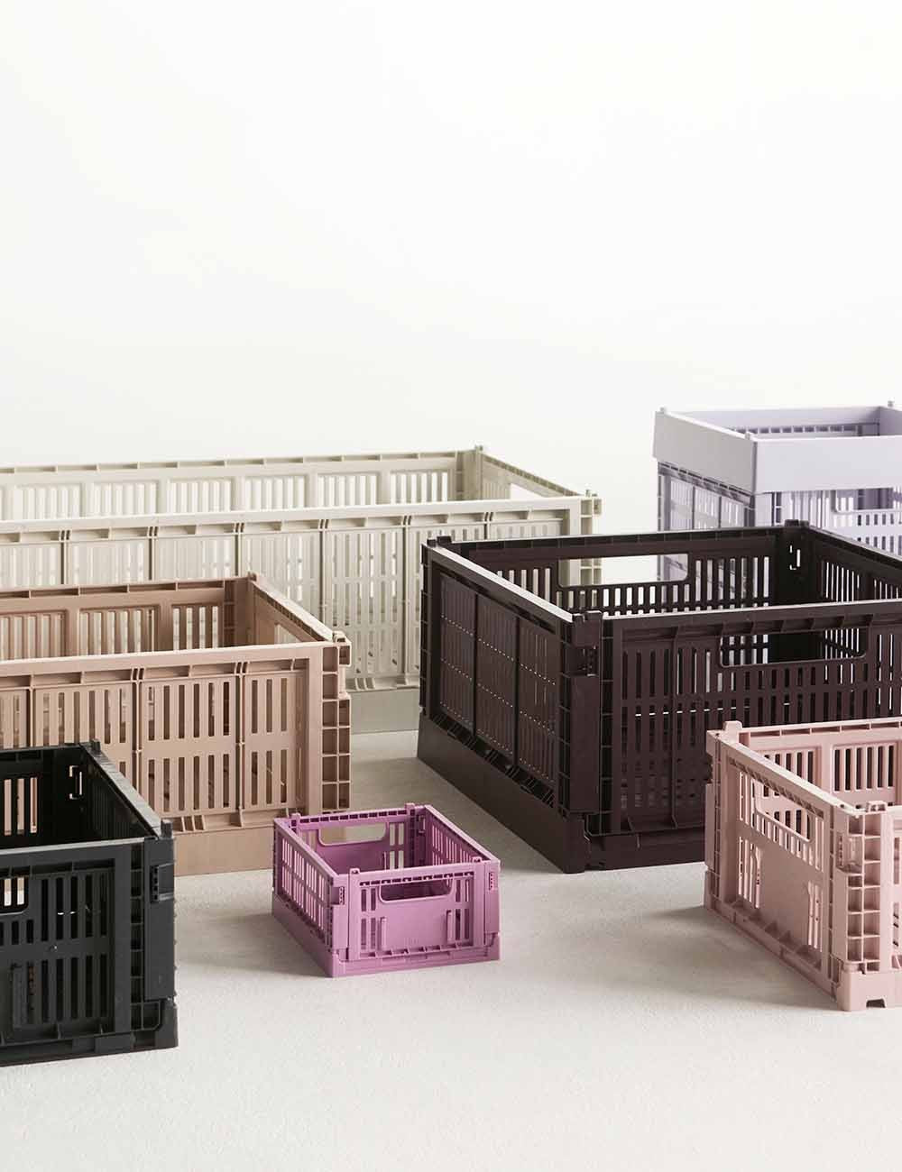 hay colour crate small
