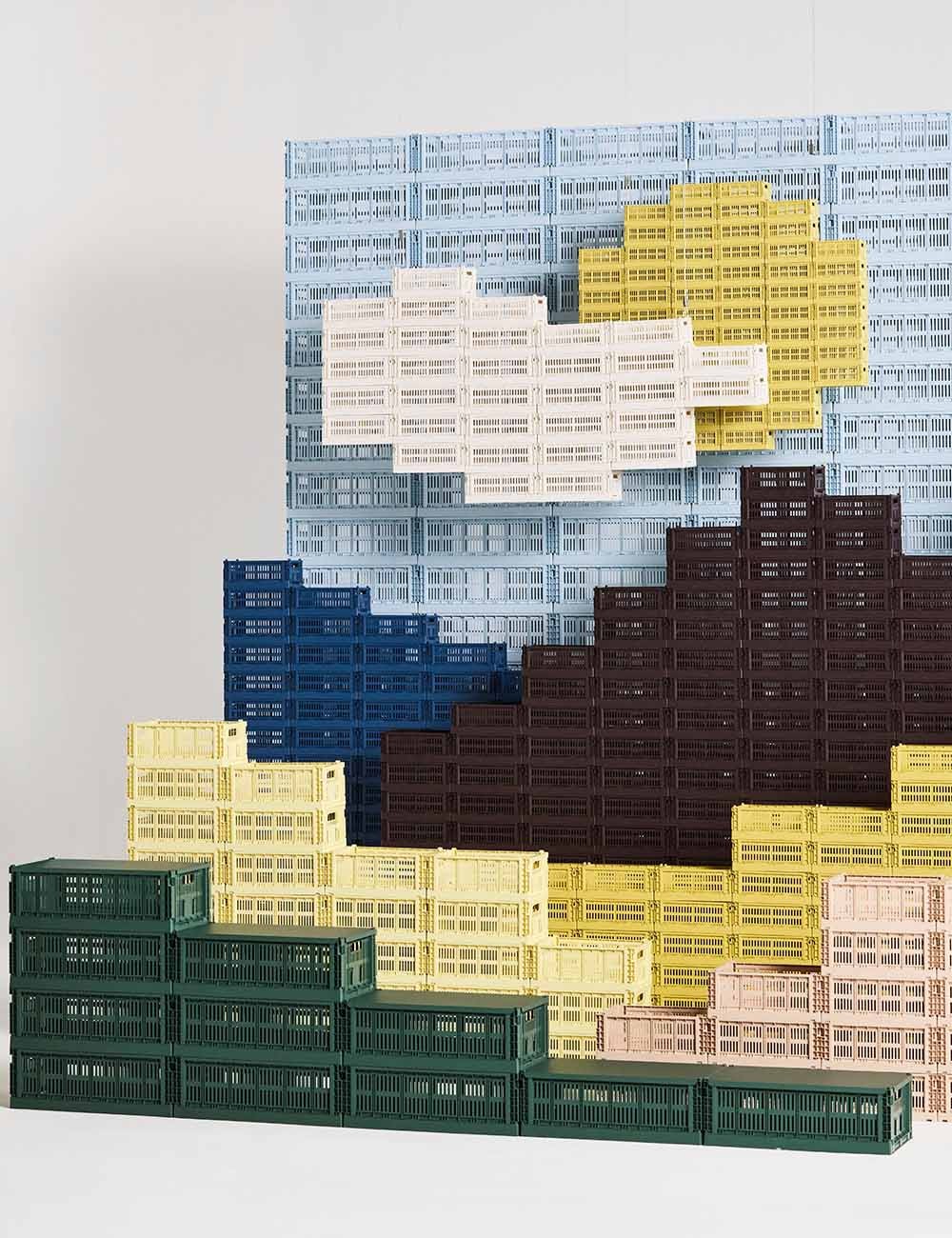 hay colour crate small